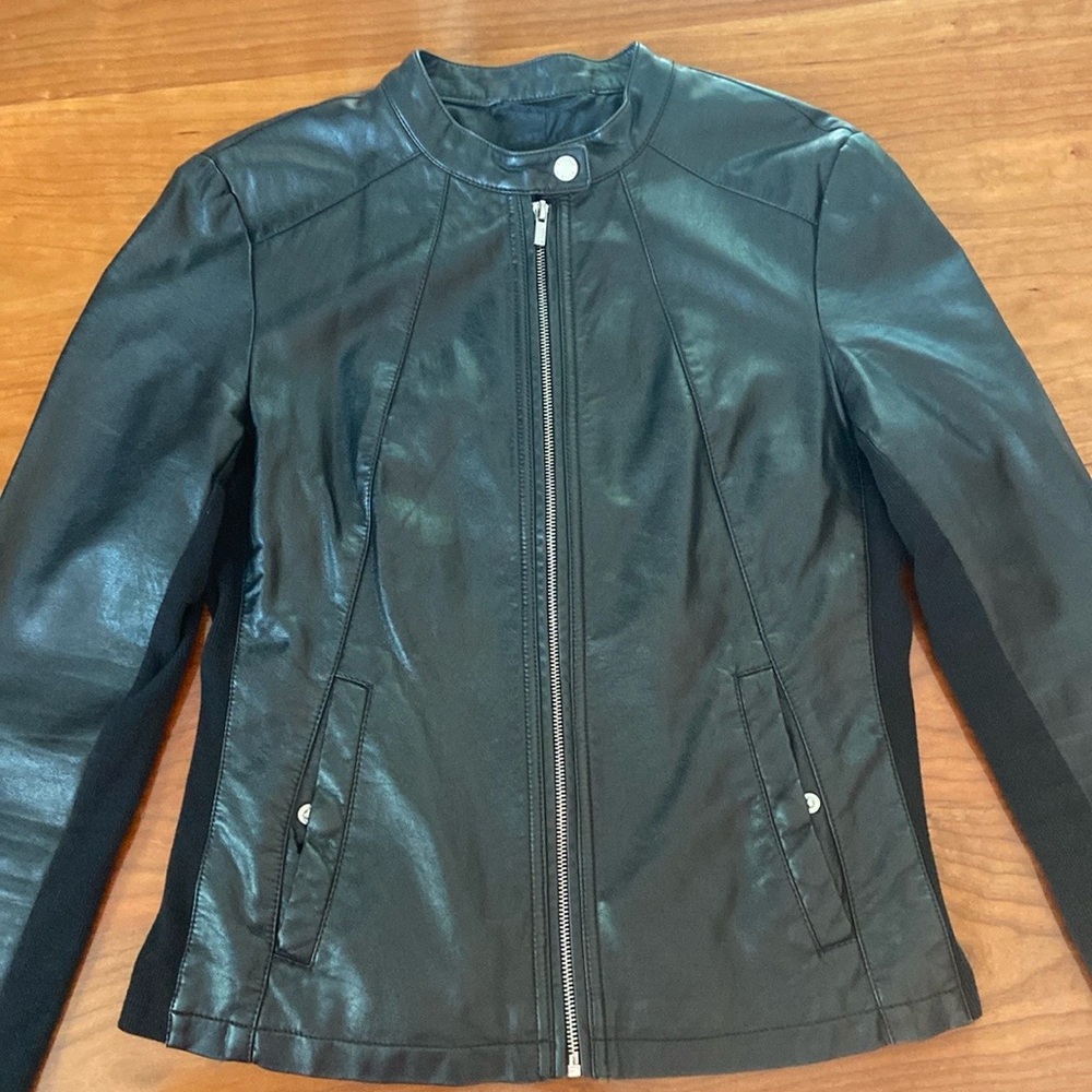 Express faux leather jacket